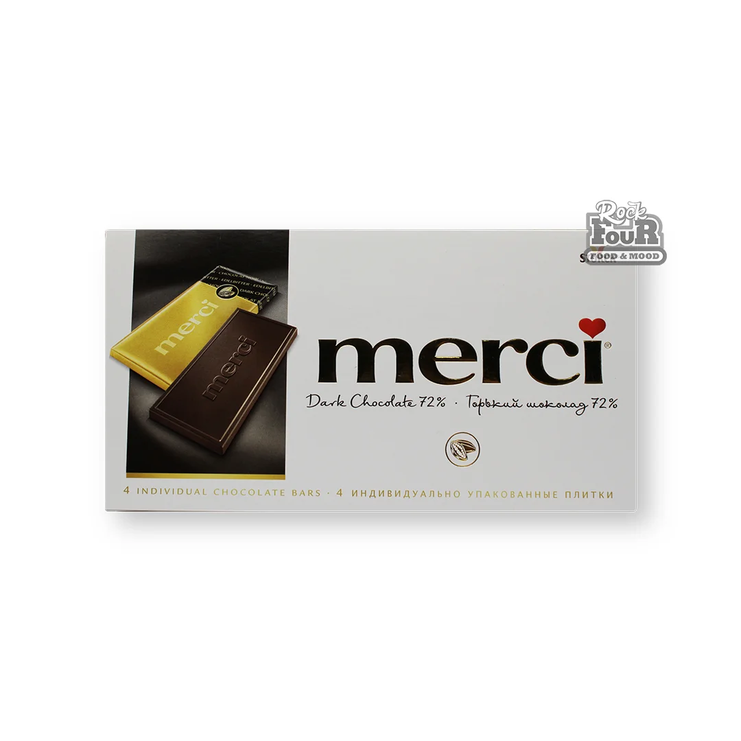 Դառը շոկոլադ «Merci» 100գ